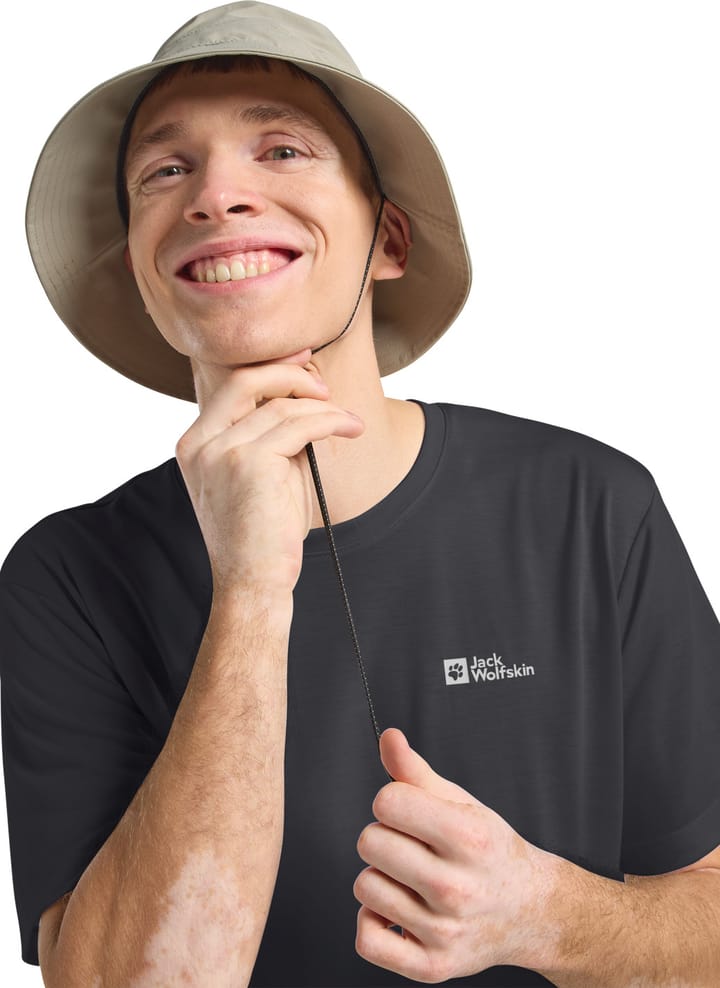 Jack Wolfskin Men's Vonnan Shortsleeve Tee Phantom Jack Wolfskin Jack Wolfskin Men's Vonnan Shortsleeve Tee Phantom Jack Wolfskin