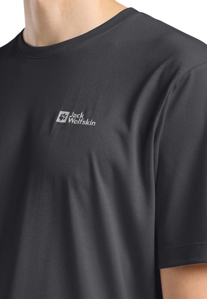Jack Wolfskin Men's Vonnan Shortsleeve Tee Phantom Jack Wolfskin Jack Wolfskin Men's Vonnan Shortsleeve Tee Phantom Jack Wolfskin