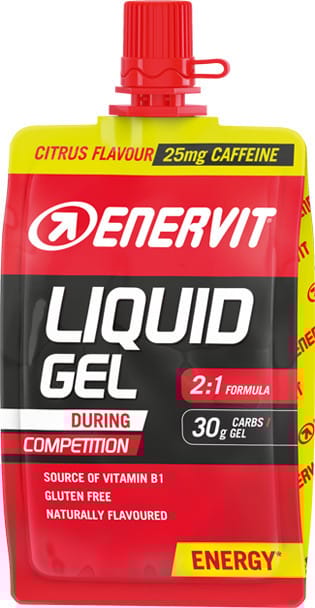 Enervit Liquid Gel Competition with Caffeine Citrus Citrus Enervit