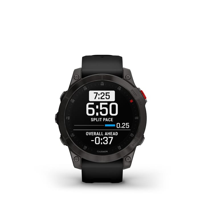 Garmin Epix 2 Sapphire, Black And Carbone Gray Titanium Dlc W/Black Band Garmin Garmin Epix 2 Sapphire, Black And Carbone Gray Titanium Dlc W/Black Band Garmin