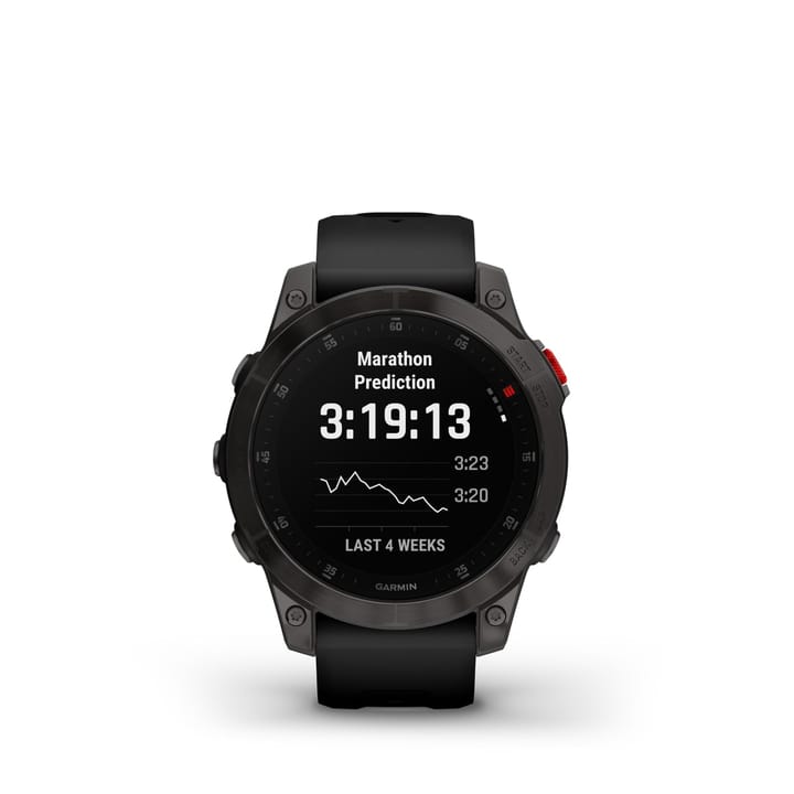 Garmin Epix 2 Sapphire, Black And Carbone Gray Titanium Dlc W/Black Band Garmin Garmin Epix 2 Sapphire, Black And Carbone Gray Titanium Dlc W/Black Band Garmin