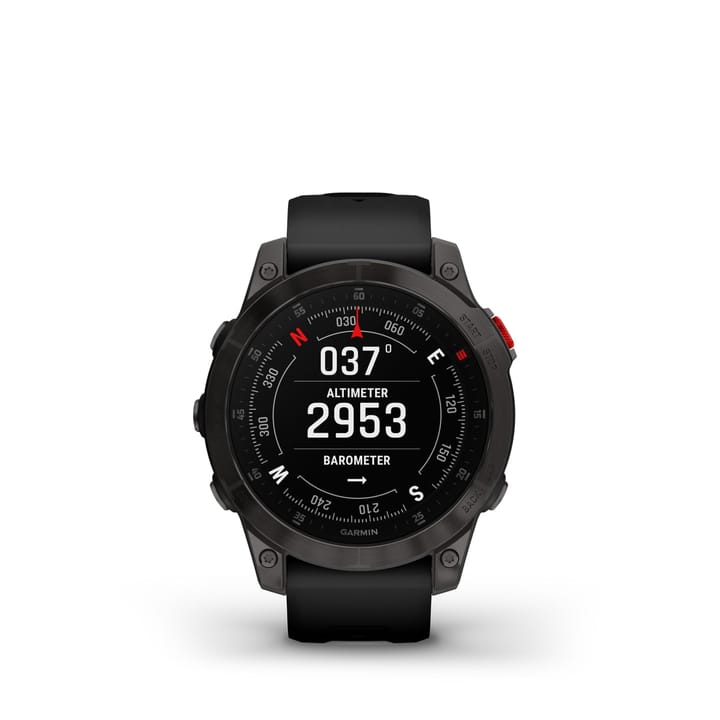 Garmin Epix 2 Sapphire, Black And Carbone Gray Titanium Dlc W/Black Band Garmin Garmin Epix 2 Sapphire, Black And Carbone Gray Titanium Dlc W/Black Band Garmin
