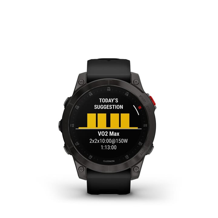 Garmin Epix 2 Sapphire, Black And Carbone Gray Titanium Dlc W/Black Band Garmin Garmin Epix 2 Sapphire, Black And Carbone Gray Titanium Dlc W/Black Band Garmin