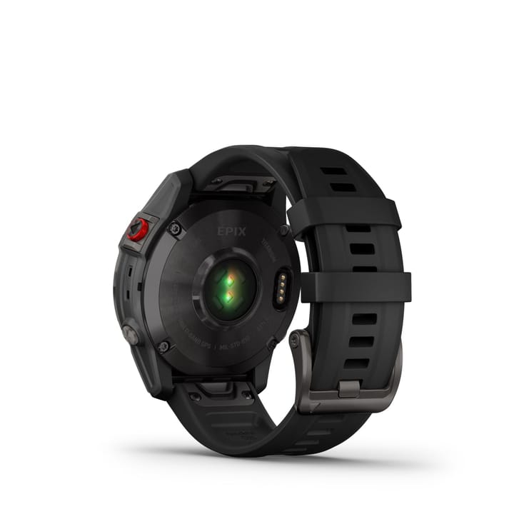 Garmin Epix 2 Sapphire, Black And Carbone Gray Titanium Dlc W/Black Band Garmin Garmin Epix 2 Sapphire, Black And Carbone Gray Titanium Dlc W/Black Band Garmin