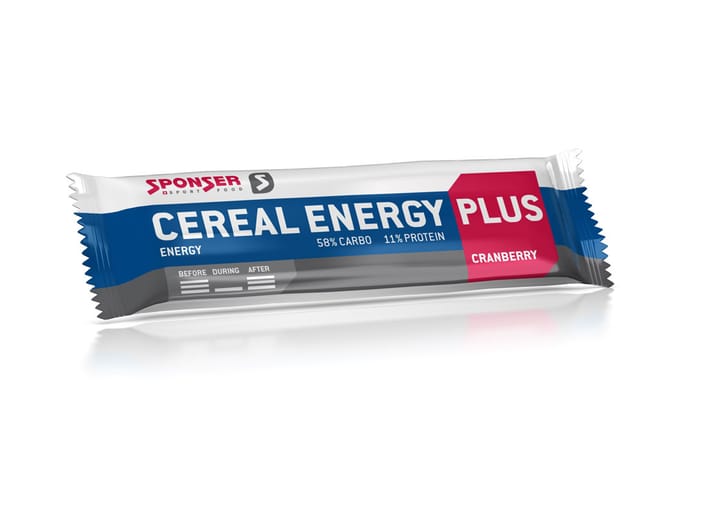 Sponser Cereal Energy Plus Bar Cranberry 40 g Sponser