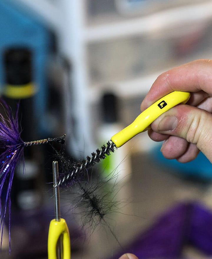 Loon Ergo Dubbing Brush Dubbingbørste Med Ergonomisk Grep Loon