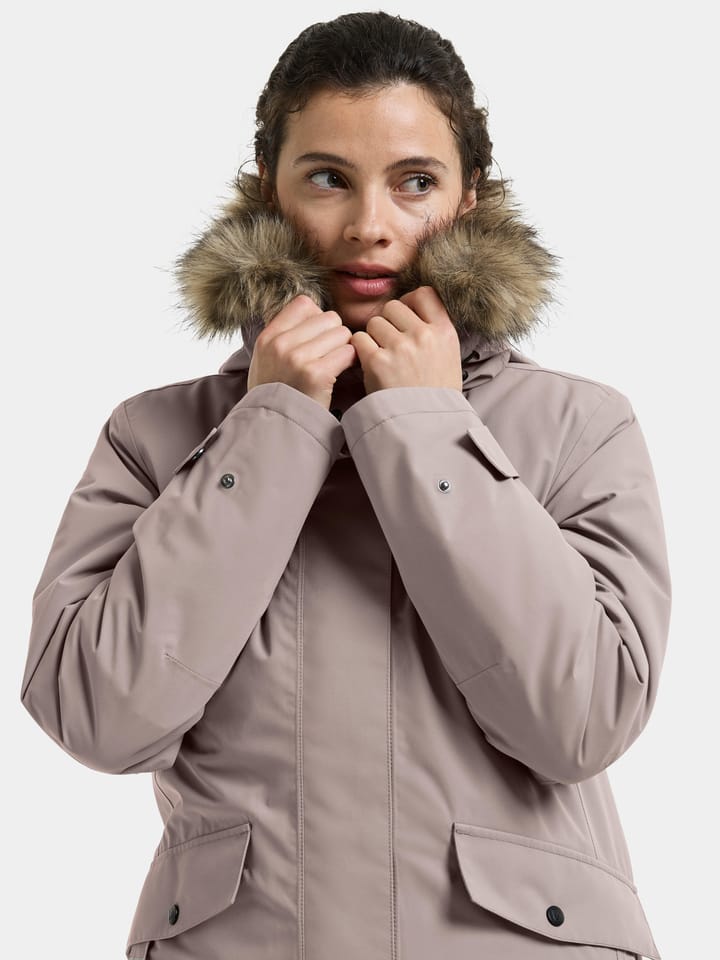 Didriksons Women's Erika Parka 3 Ash Brown Didriksons