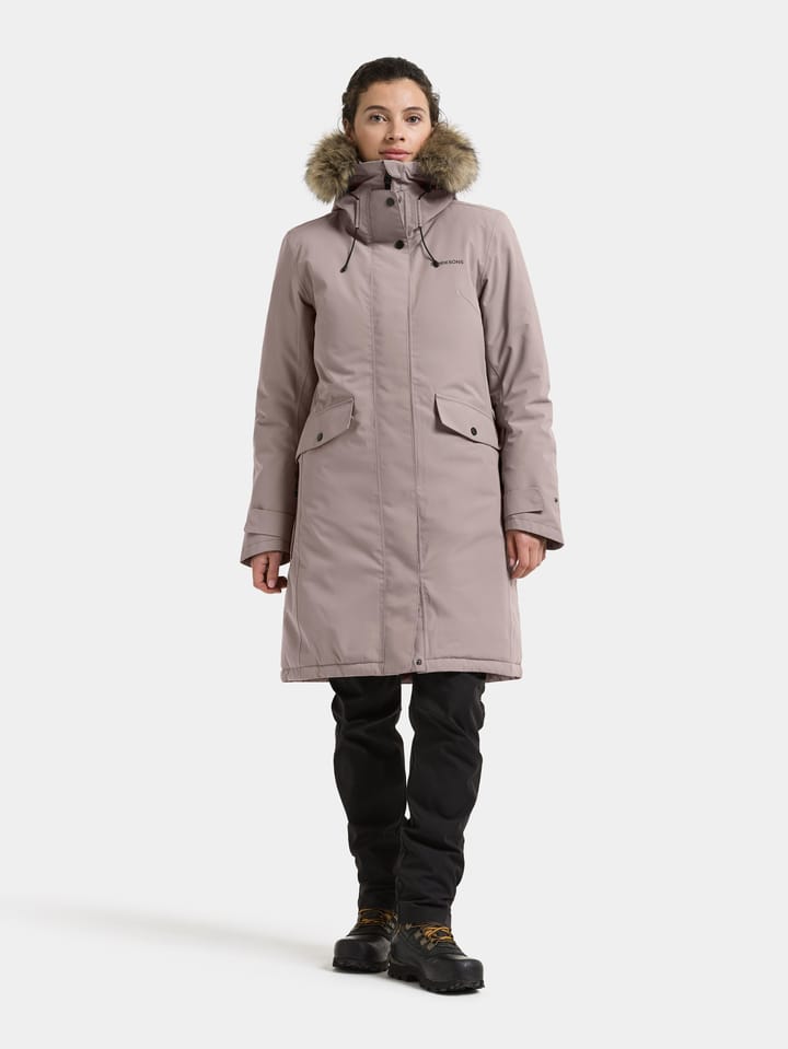 Didriksons Women's Erika Parka 3 Ash Brown Didriksons