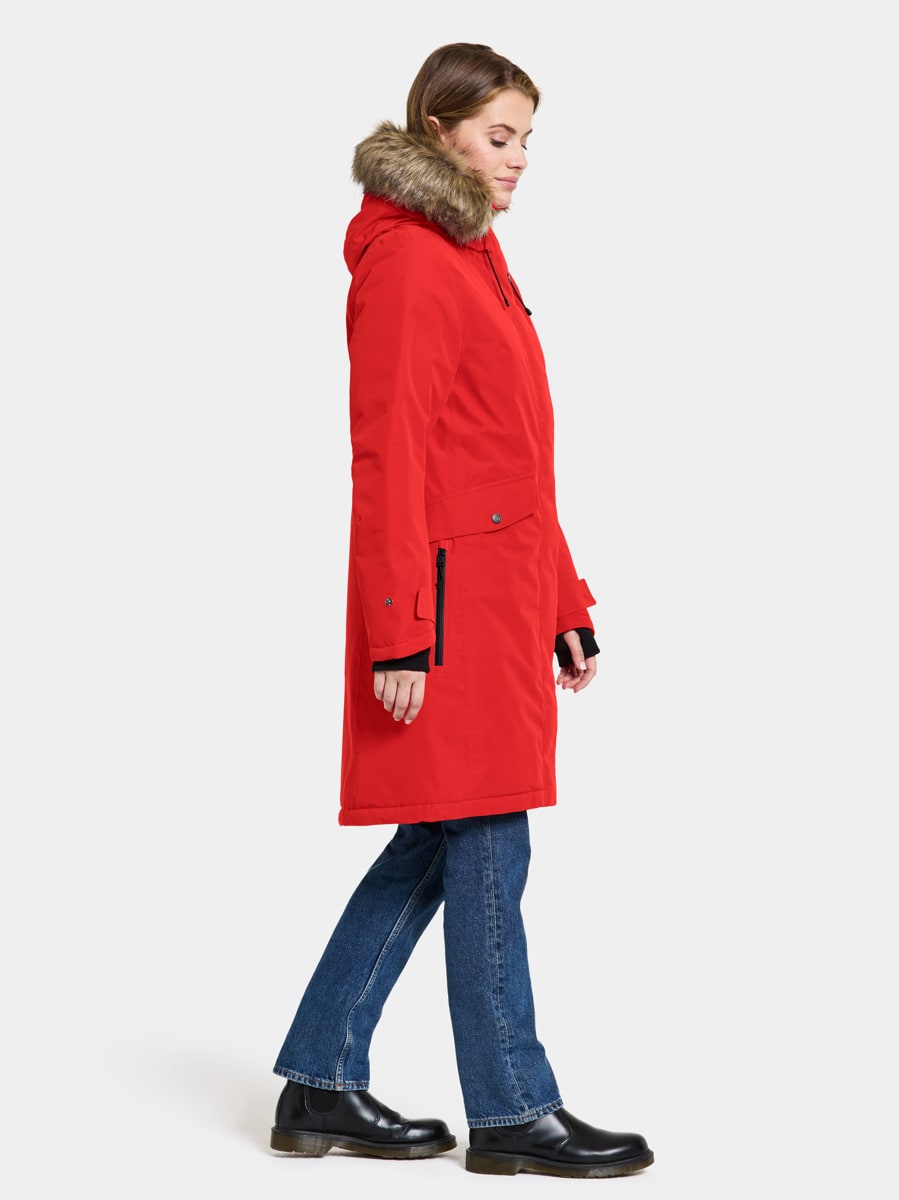 Erika Didriksons 3 Pomme Wns Parka Red