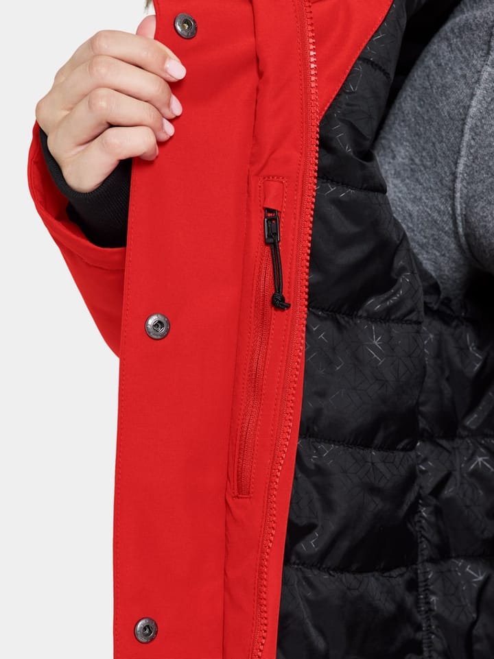 Didriksons Erika Wns Parka 3 Pomme Red Didriksons