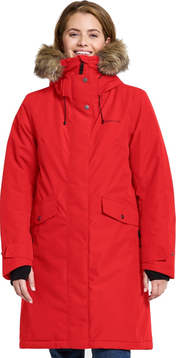Didriksons Erika Wns Parka 3 Pomme Red Didriksons