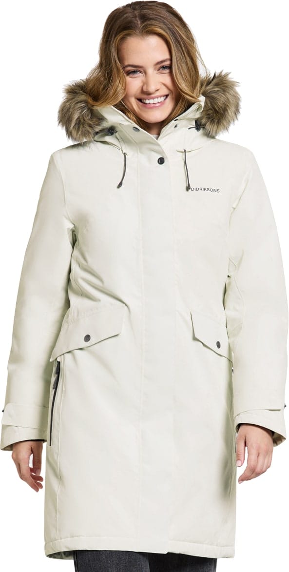 Didriksons Erika Wns Parka 3 White Foam