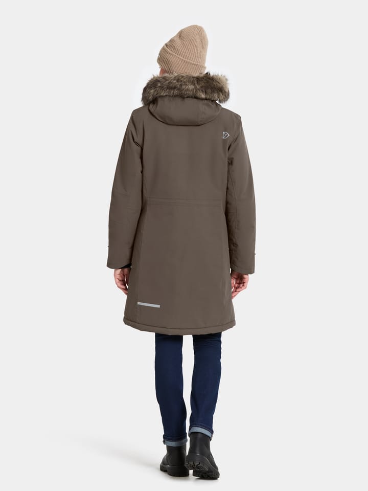 Didriksons Women's Erika Parka 3 Mocha Brown Didriksons