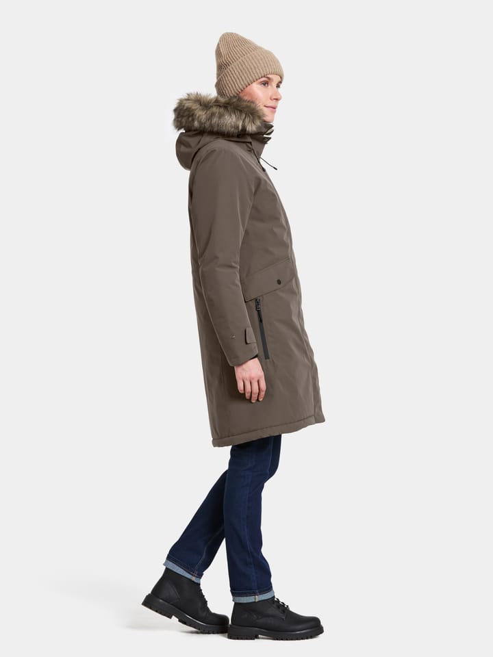 Didriksons Women's Erika Parka 3 Mocha Brown Didriksons