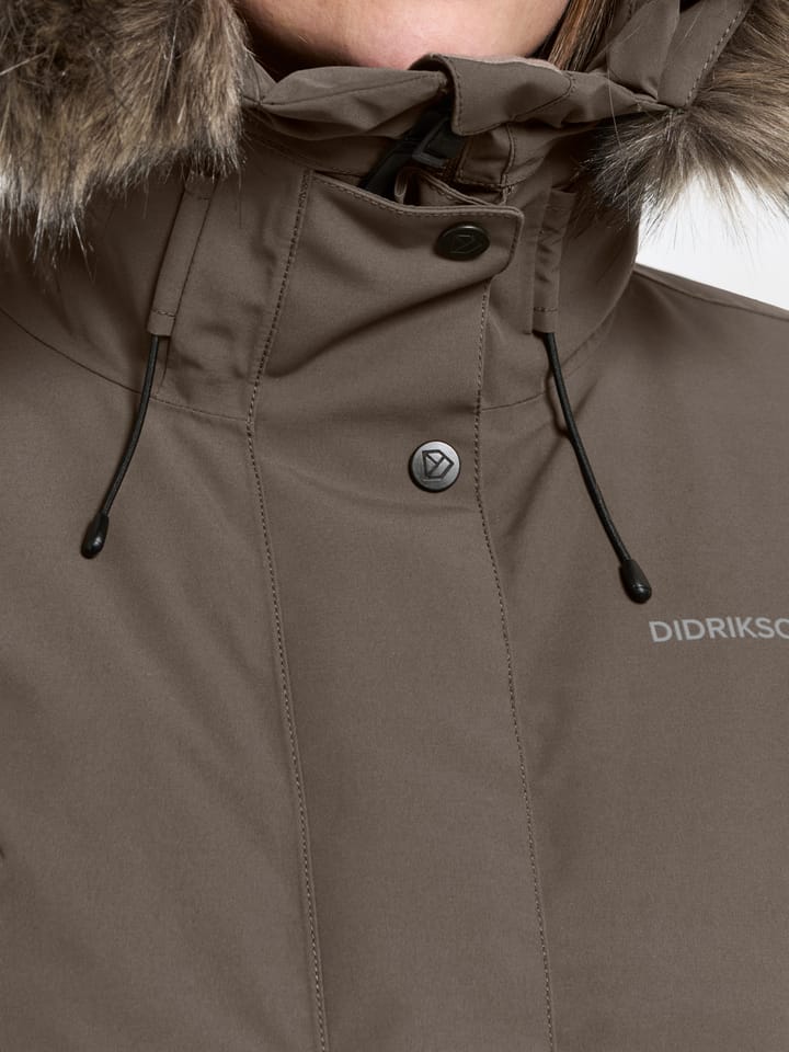 Didriksons Women's Erika Parka 3 Mocha Brown Didriksons