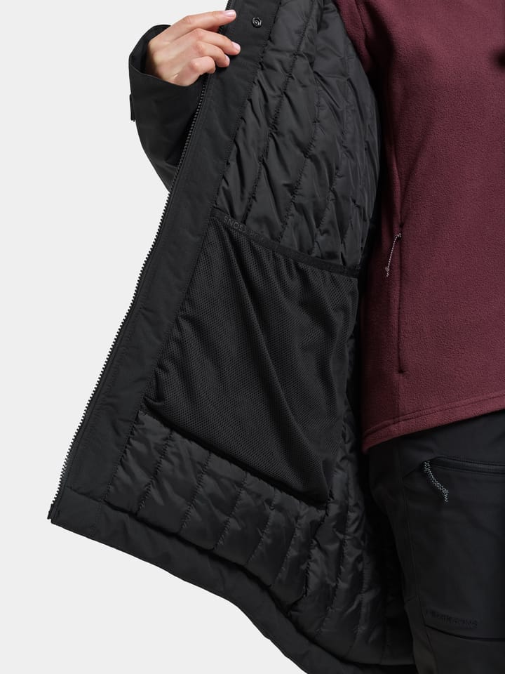 Didriksons Women's Eris Parka Black Didriksons