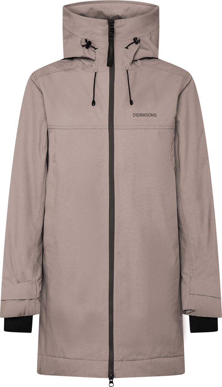 Didriksons Women's Eris Parka Ash Brown Didriksons