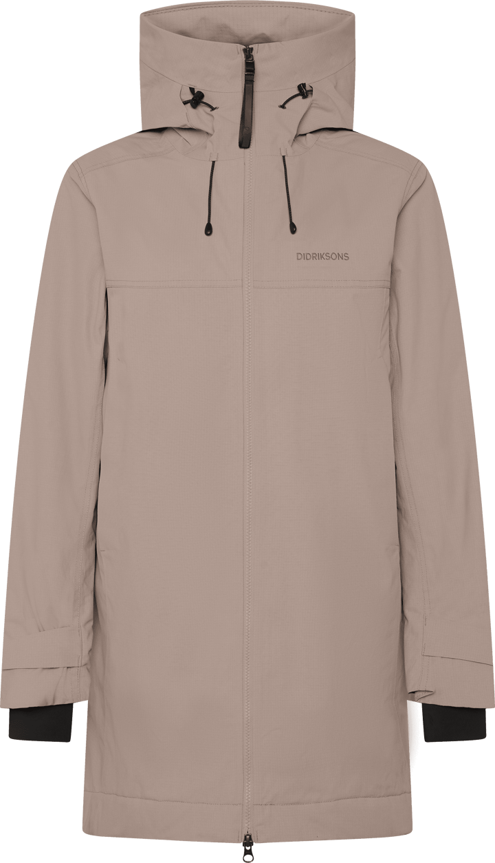 Didriksons Women's Eris Parka Ash Brown Didriksons