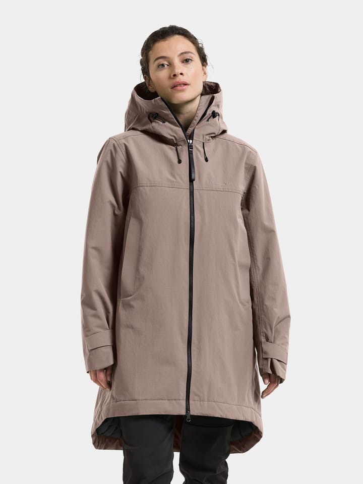 Didriksons Women's Eris Parka Ash Brown Didriksons