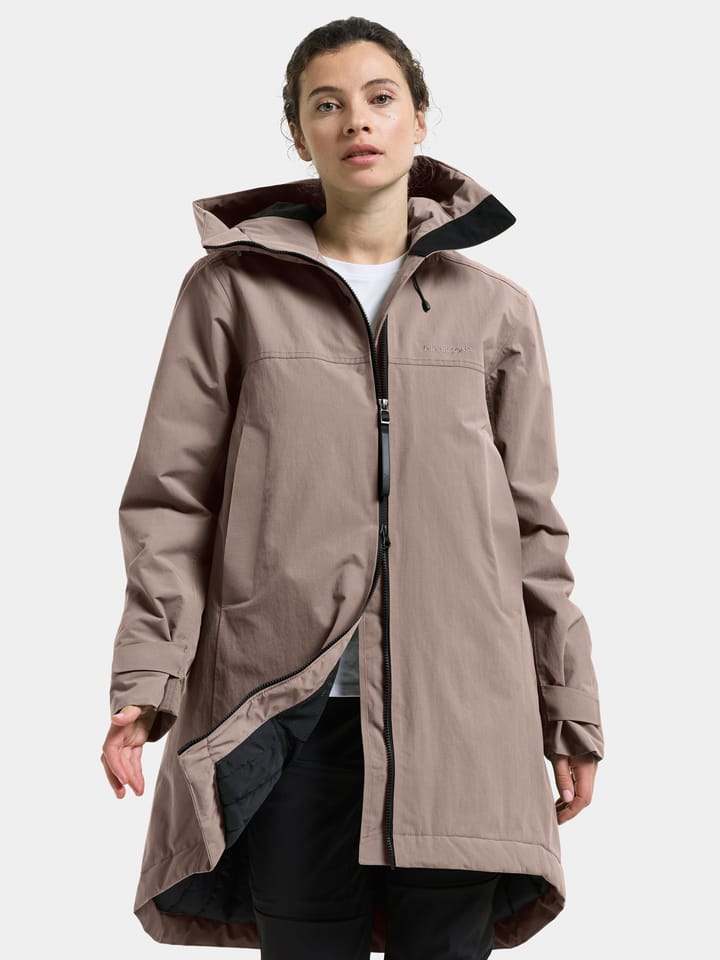 Didriksons Women's Eris Parka Ash Brown Didriksons