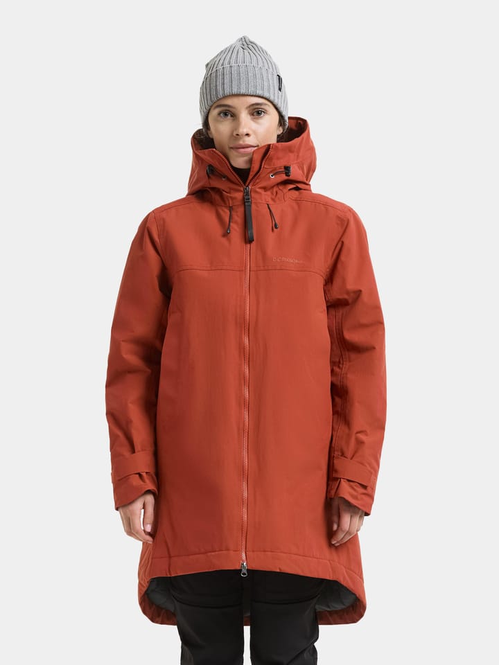 Didriksons Women's Eris Parka Rust Didriksons