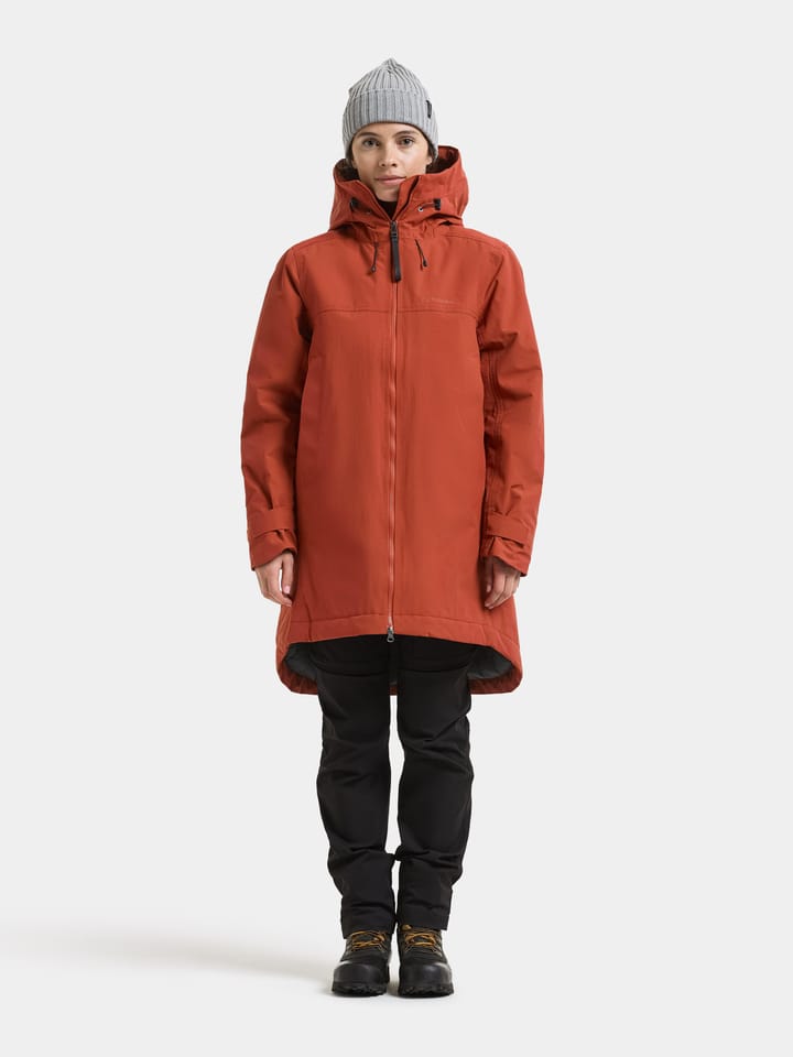Didriksons Women's Eris Parka Rust Didriksons