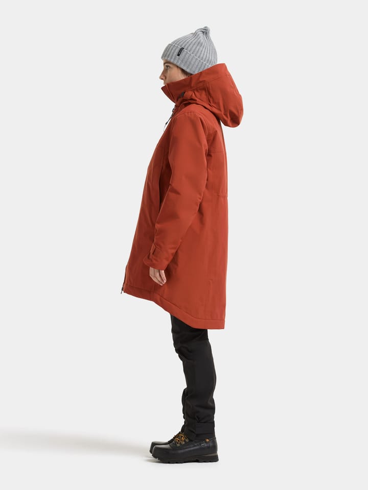 Didriksons Women's Eris Parka Rust Didriksons