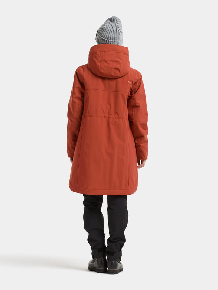 Didriksons Women's Eris Parka Rust Didriksons