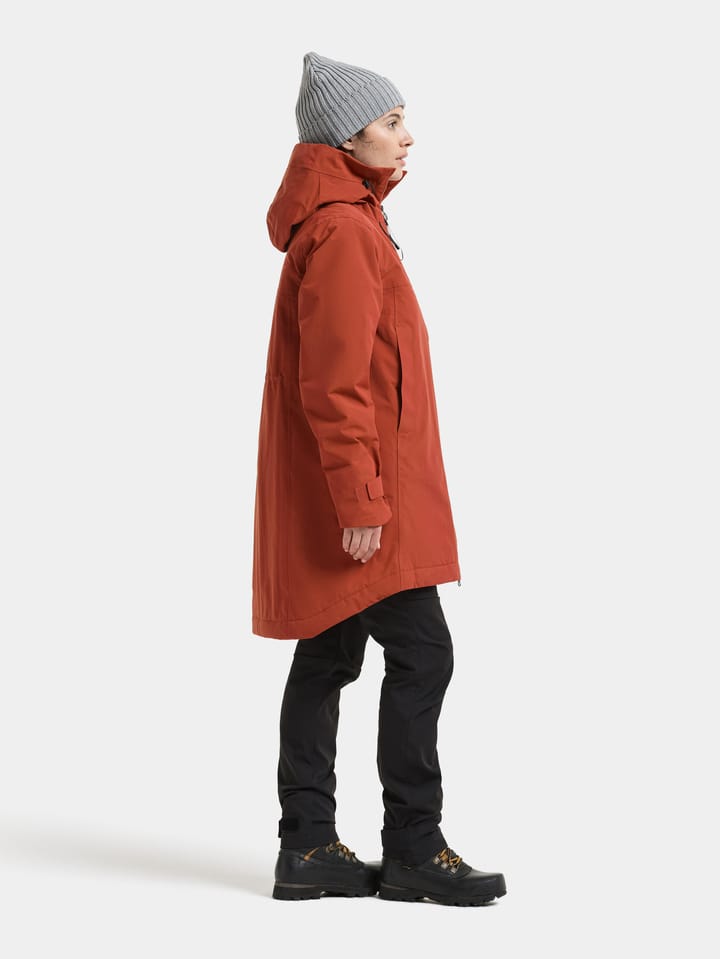 Didriksons Women's Eris Parka Rust Didriksons