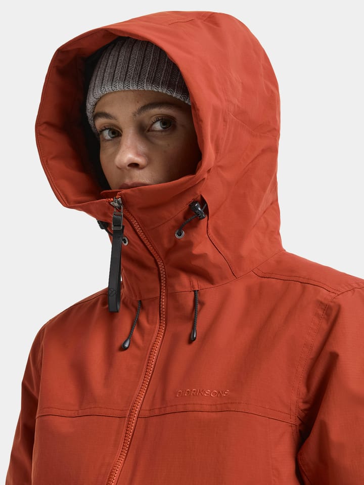 Didriksons Women's Eris Parka Rust Didriksons