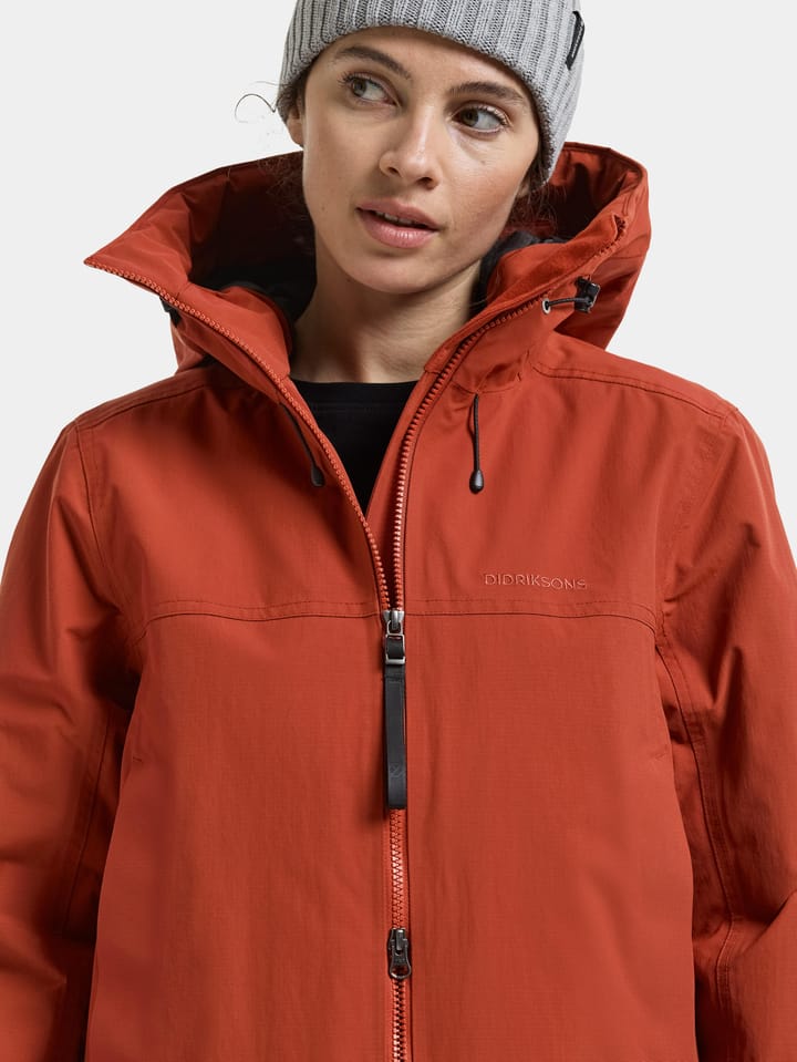 Didriksons Women's Eris Parka Rust Didriksons