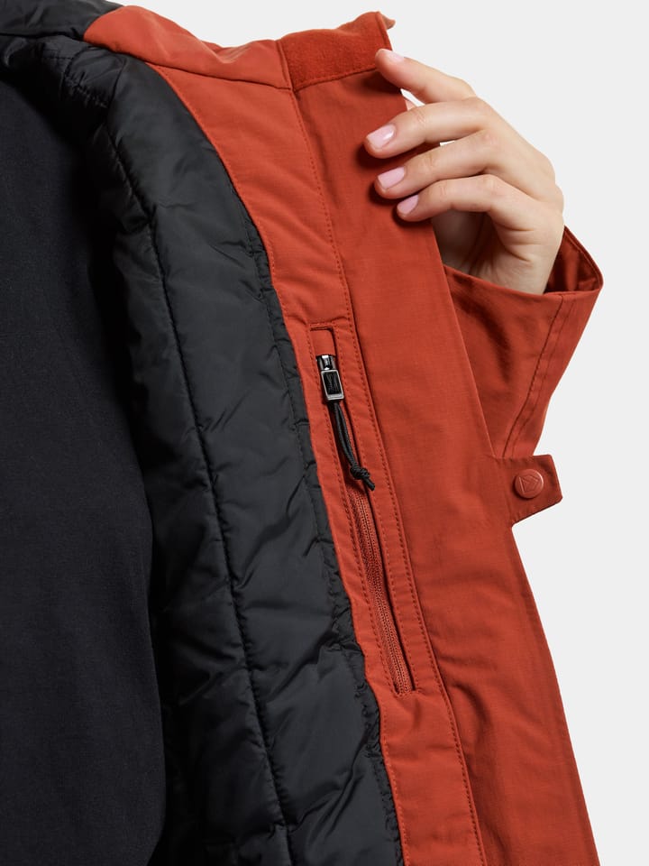 Didriksons Women's Eris Parka Rust Didriksons