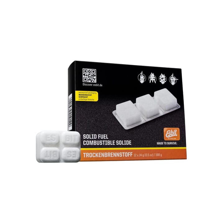 Esbit 12x14g Solid Fuel Tablets NoColour Esbit