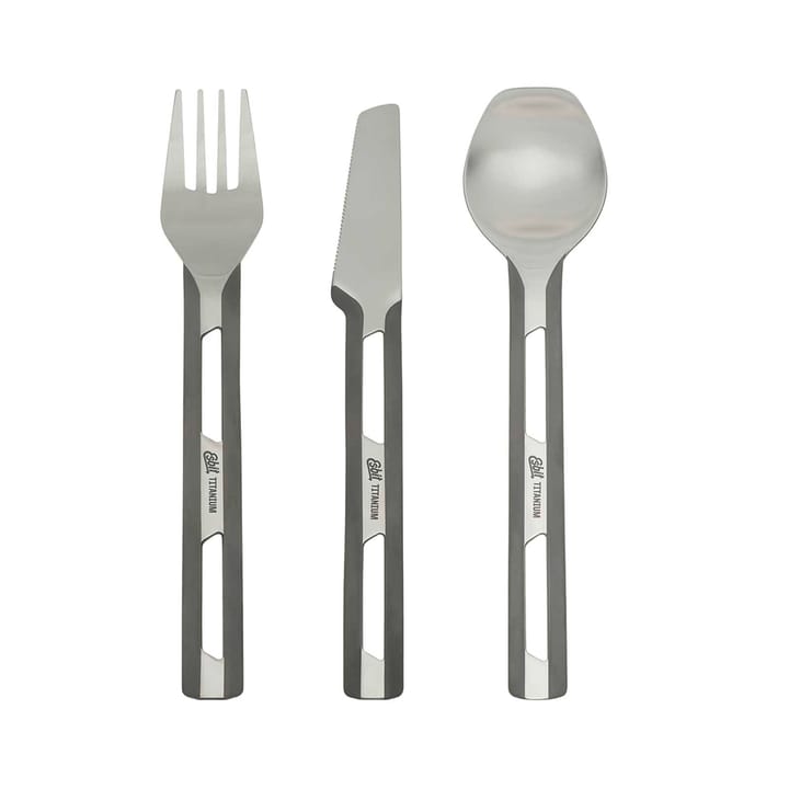 3-pcs Titanium Cutlery-set W/S Titanium Esbit
