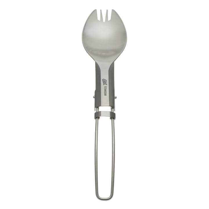 Foldable Titanium Cutlery Spork Metal Esbit