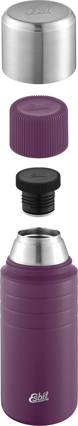 Esbit MAJORIS Stainless Steel Vacuum Flask 1000 ml Aubergine Esbit Esbit MAJORIS Stainless Steel Vacuum Flask 1000 ml Aubergine Esbit