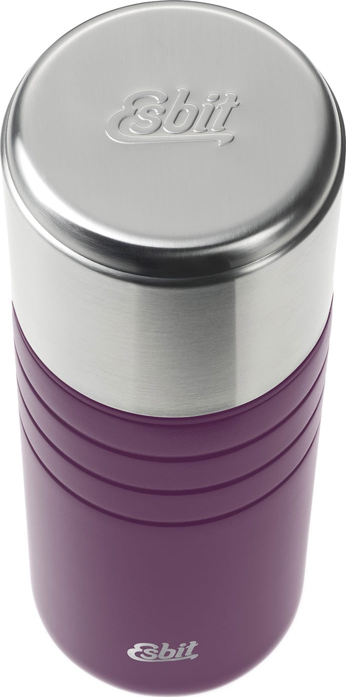 MAJORIS Stainless Steel Vacuum Flask 1000 ml Aubergine Esbit