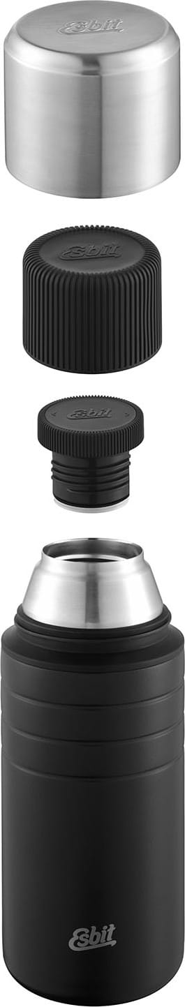 Esbit MAJORIS Stainless Steel Vacuum Flask 1000 ml Black Esbit