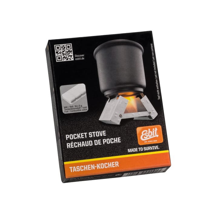 Esbit Pocket Stove Small Incl. 16x5g Metal Esbit