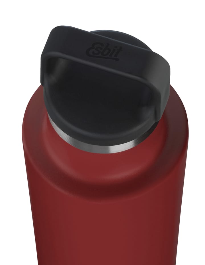 Sculptor Stainless Steel Insulated Bottle Burgundy Red Esbit