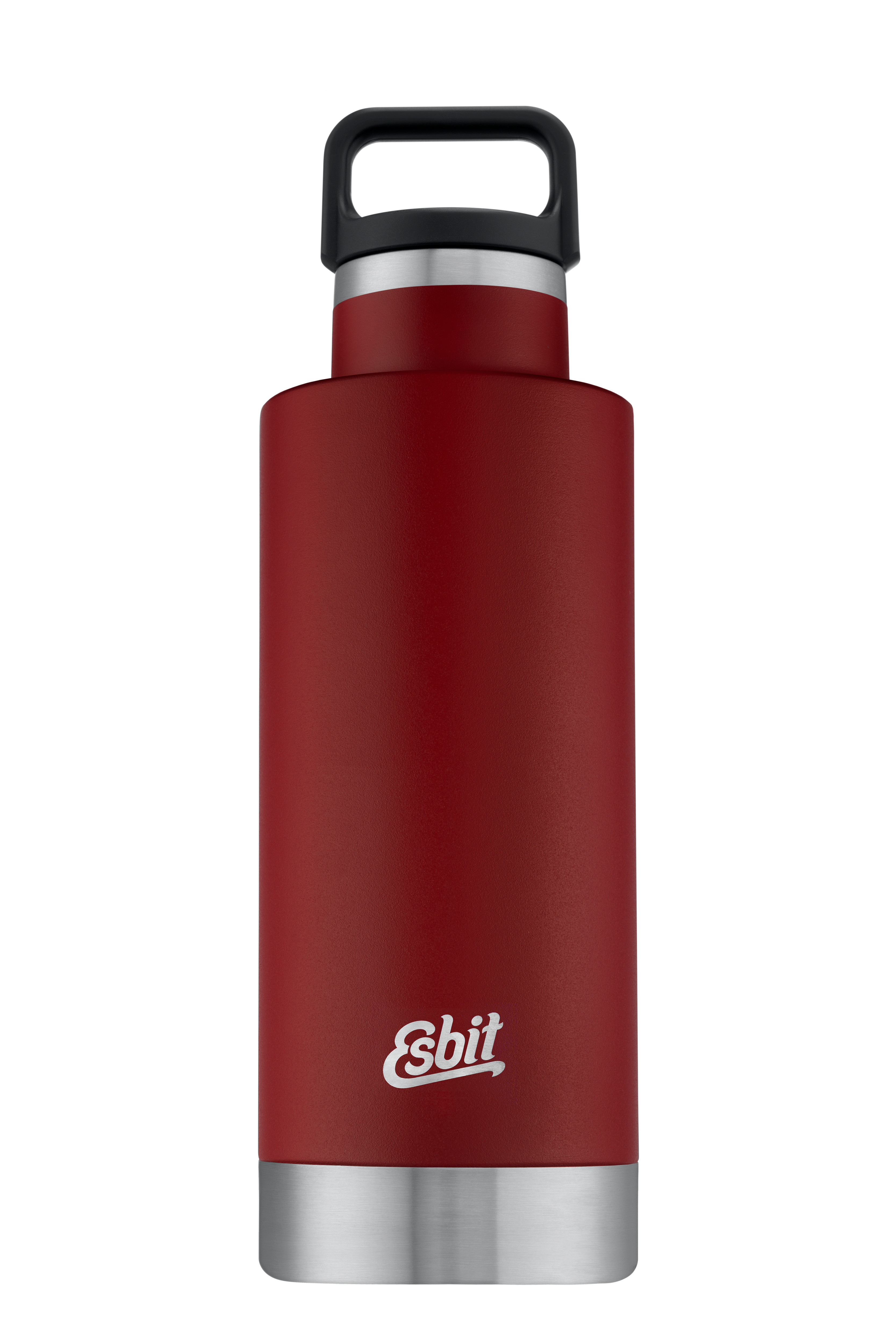 Esbit Sculptor Stainless Steel Insulated Bottle Burgundy Red Flaskor 750 ML