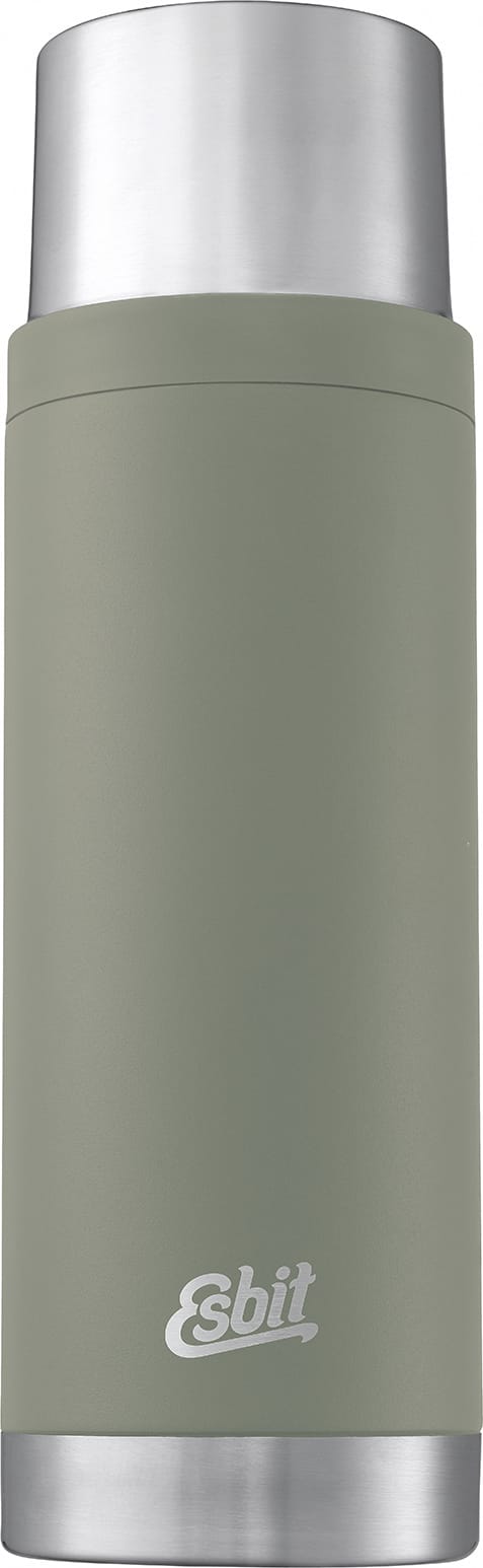 Esbit SCULPTOR Stainless Steel Vacuum Flask 1000 ml Stone Grey Esbit