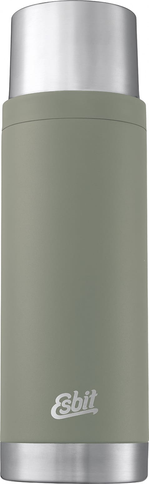 Esbit SCULPTOR Stainless Steel Vacuum Flask 1000 ml Stone Grey
