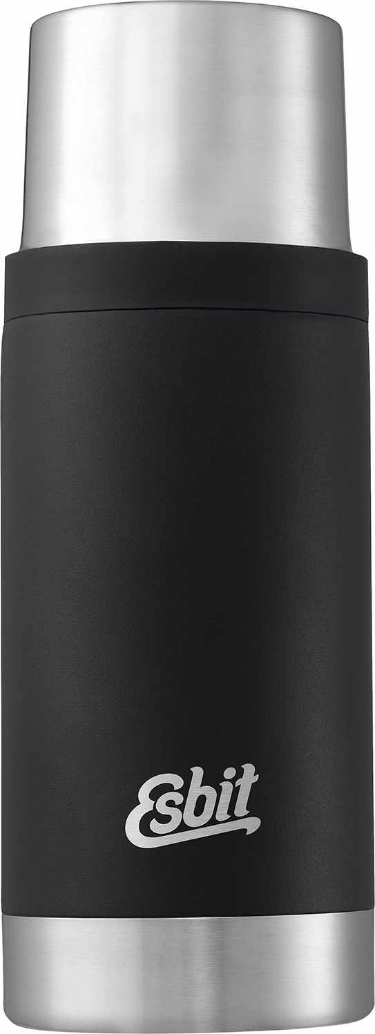 SCULPTOR Stainless Steel Vacuum Flask 500 ml Black 500 ml, Black