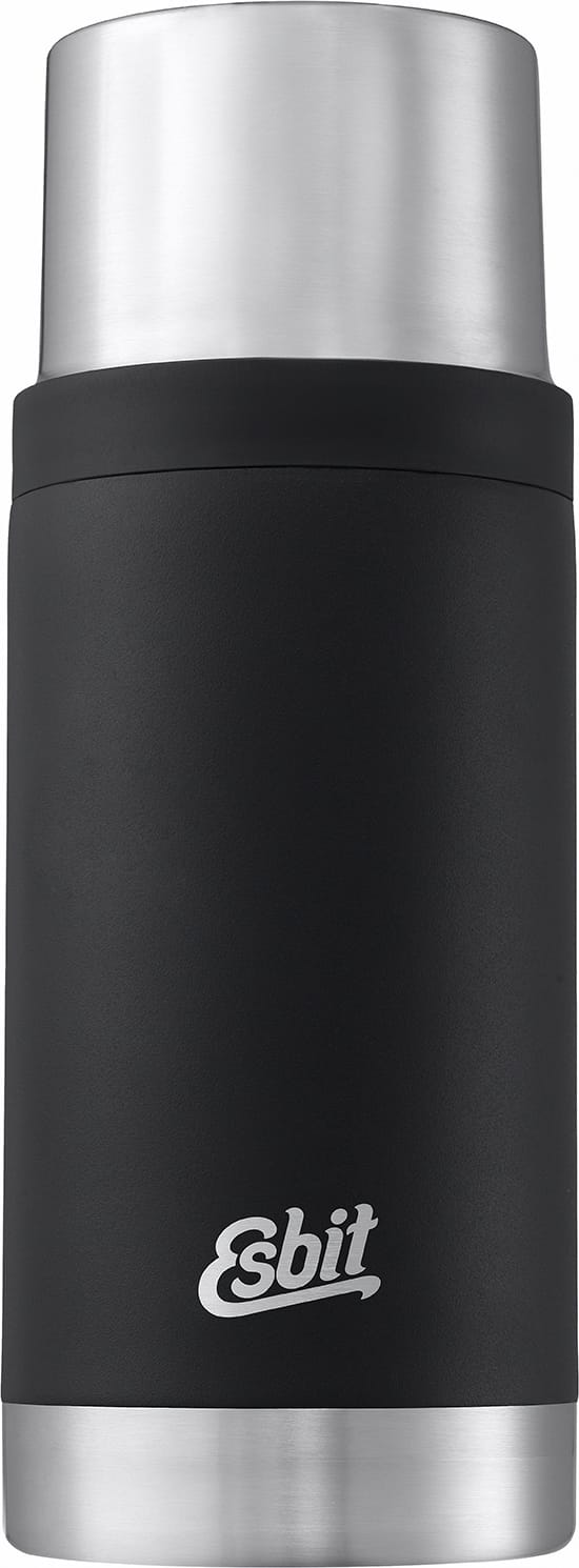 SCULPTOR Stainless Steel Vacuum Flask 750ml Black Esbit