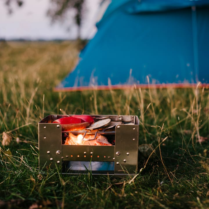 Esbit Stainless Steel Foldable Bbq Box Metal Esbit
