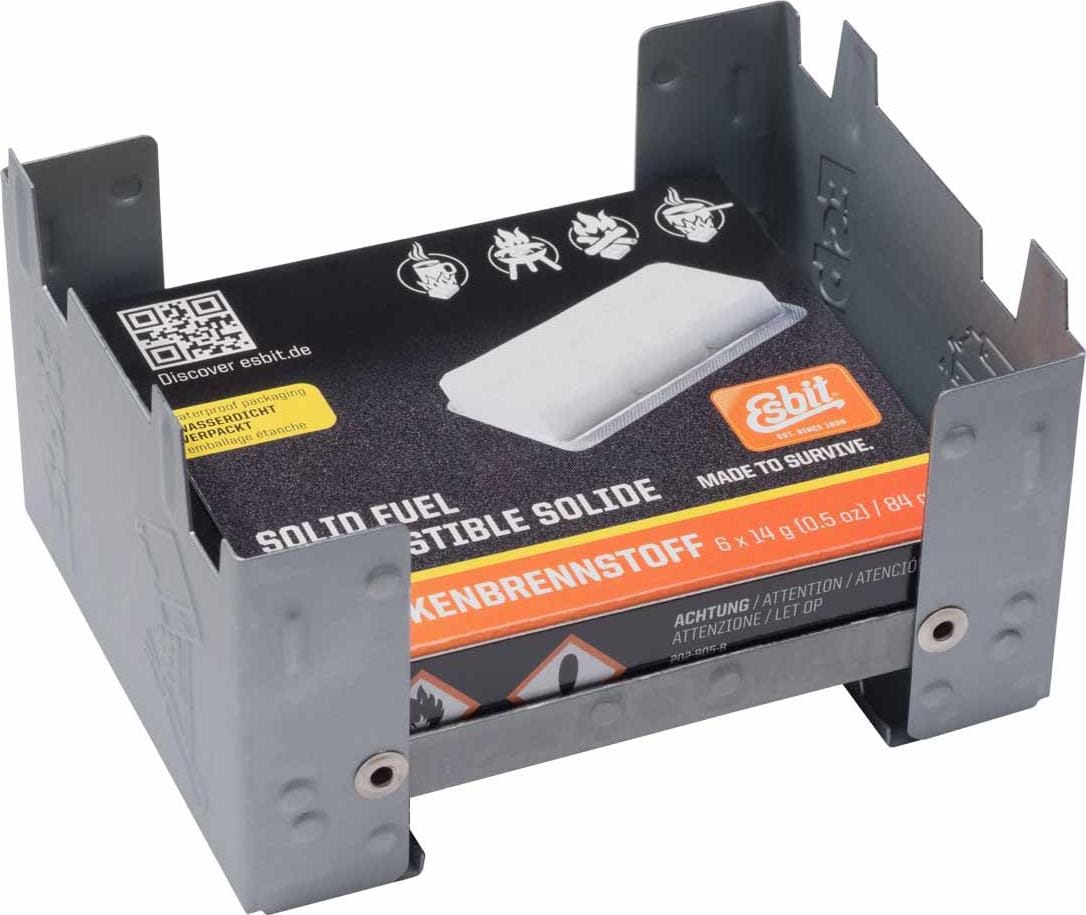 Esbit Pocket Stove Small Incl. Solid Fuel Tablets Steel