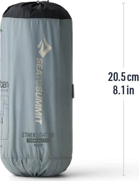 Sea To Summit Ether Light XR Insulated Air Sleeping Mat Regular Grey Sea To Summit