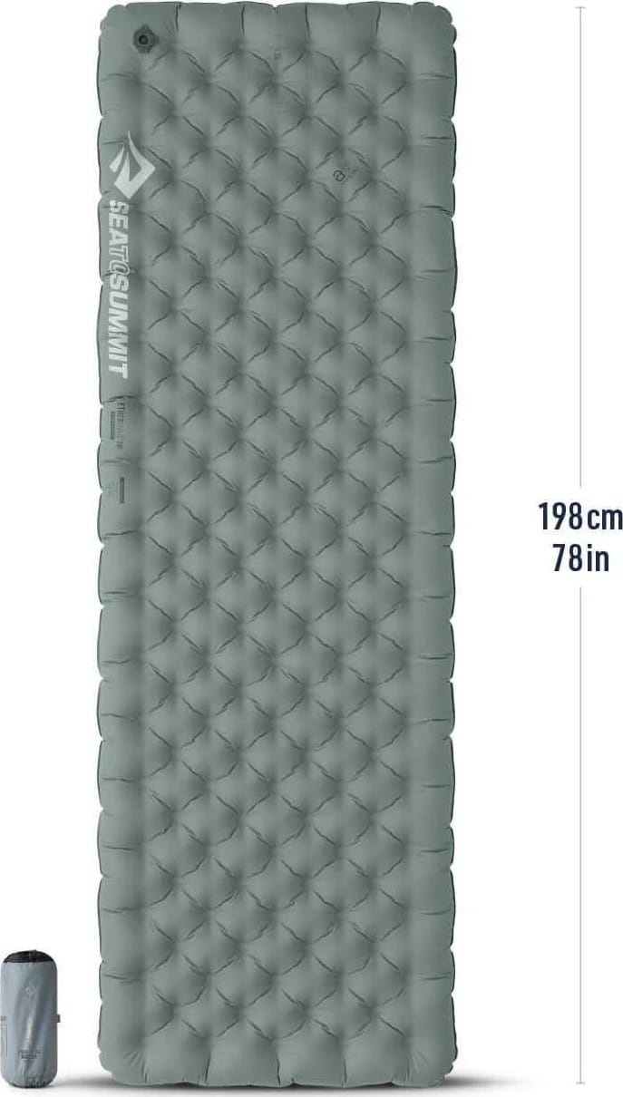 Sea To Summit Sleep Mat Air Etherlight XR Insulated Asc Mat Large Rectangular Dark Grey Sea To Summit Sleep Mat Air Etherlight XR Insulated Asc Mat Large Rectangular Dark Grey