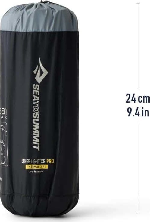 Sea To Summit EtherLight XT Extreme Rectangular Large Black/Orange Sea to Summit